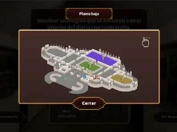 Escape room interface