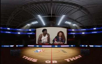 NBA show in VR
